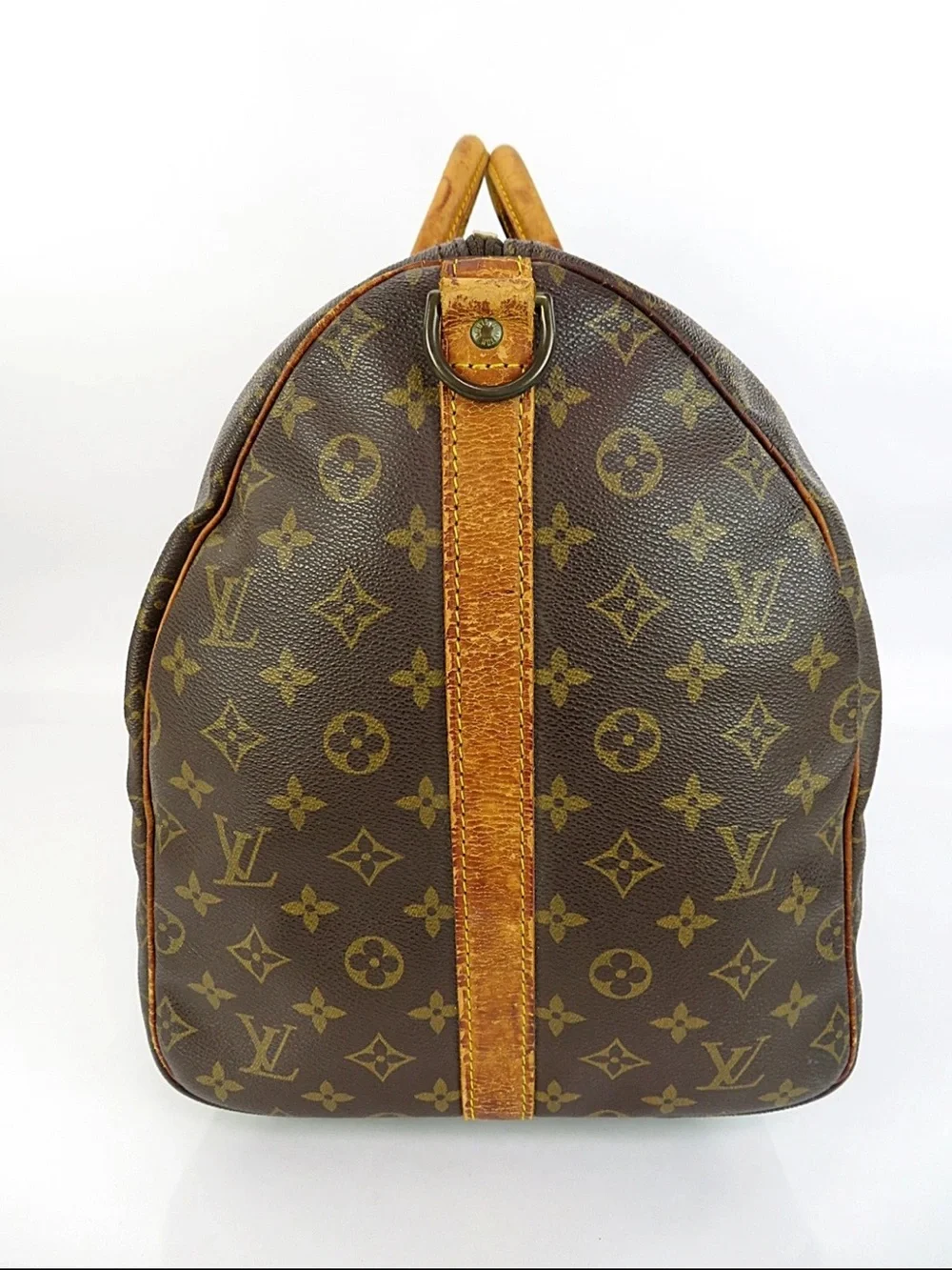 Louis Vuitton Monogram Canvas Travel Duffel in Brown and Tan